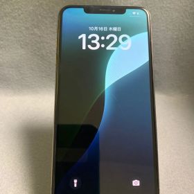 中古 国内版 SIMフリー iPhoneXS Max 256GB ゴールド色