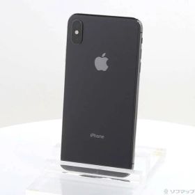 〔中古品〕 iPhoneXS Max 256GB スペースグレイ NT6U2J／A SIMフリー【295】