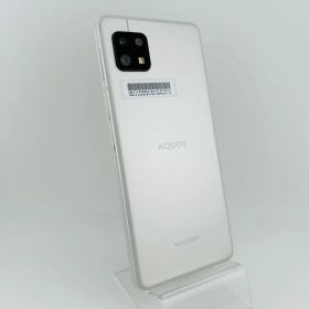 バッテリー良好 AQUOS sense6s 64GB シルバー SIMフリー(simロック解除済) 中古 本体 動作確認済 【最短送料無料】G3-019