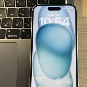 （美品）iPhone 15 128GB ブルー SIMフリー