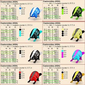 🎨 カストロイデス全15カラー✨ 即納OK／高レベル・高ステ個体も多数出品中！ | ARK Survival Evolvedのアカウントデータ、RMTの販売・買取一覧