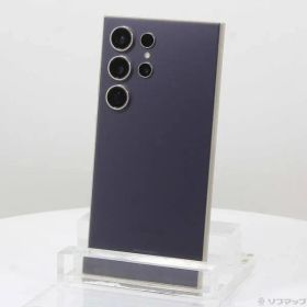 〔中古品〕 Galaxy S24 Ultra 256GB チタニウムバイオレット SM-S928QZVESJP SIMフリー【348】