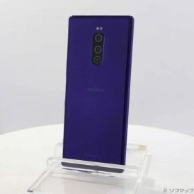 〔中古品〕 Xperia 1 64GB パープル 802SO SoftBank【344】
