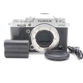 フジフイルム(富士フイルム)のショット数5475回！ FUJIFILM X-T4 ボディ シルバー(ミラーレス一眼)