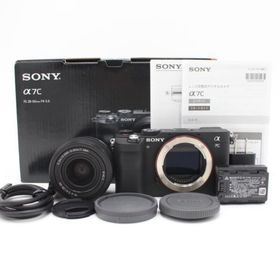 ソニー(SONY)のショット数4536！ SONY α7C ズームレンズキット ブラック (ミラーレス一眼)