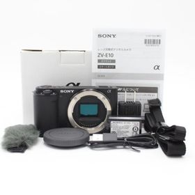 ソニー(SONY)のショット数1106枚！SONY ソニーZV-E10 ボディ ブラック (ミラーレス一眼)