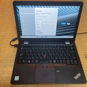 ThinkPad13 Core i3-7100Uメモリ12GB 値下げしました！