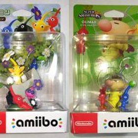 未開封新品 amiibo ピクミン ピクミン&オリマー 2体セットアミーボ