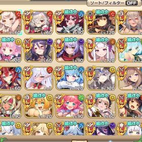 最終値下げ！LR150 石85000 アニバガチャコンプ | モンスター娘TD(モン娘TD)のアカウントデータ、RMTの販売・買取一覧