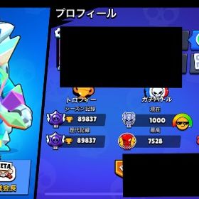 全キャラパワー11スタパガジェ9割10万課金垢レアスキン多数 | ブロスタ(ブロウルスターズ)のアカウントデータ、RMTの販売・買取一覧