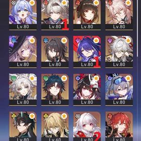 【PU65/90】キャストリス+餅 ヒアンシー トリビー ファイノン+餅 黄泉1凸+餅 ホタル1凸 | 崩壊スターレイル(崩スタ)のアカウントデータ、RMTの販売・買取一覧