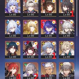 【PU 40/90】キャストリス+餅 トリビー ファイノン ケリュドラ アグライア+餅 黄泉+餅 | 崩壊スターレイル(崩スタ)のアカウントデータ、RMTの販売・買取一覧