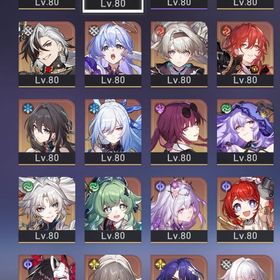 限定価格！スタレ引退アカウント！キャラ多数！ | 崩壊スターレイル(崩スタ)のアカウントデータ、RMTの販売・買取一覧