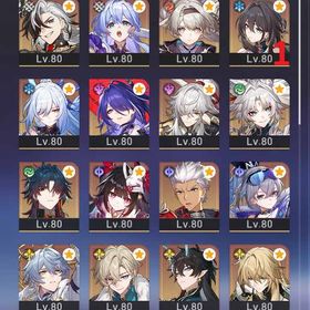 【PU50/90】キャストリス+餅 ヒアンシー トリビー セイバー+餅 黄泉+餅 ホタル+餅 飛霄 | 崩壊スターレイル(崩スタ)のアカウントデータ、RMTの販売・買取一覧