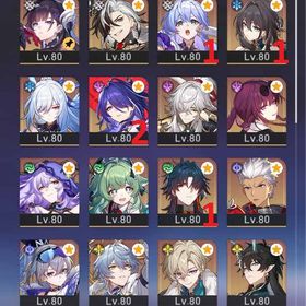 【武器50/80】キャストリス+餅 ヒアンシー トリビー1凸 黄泉2凸+餅 セイレンス ファイノン | 崩壊スターレイル(崩スタ)のアカウントデータ、RMTの販売・買取一覧