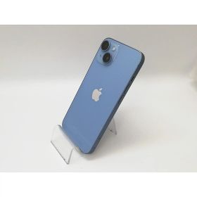 【中古】Apple docomo 【SIMフリー】 iPhone 14 128GB ブルー MPVJ3J/A【福岡天神】保証期間1ヶ月【ランクC】