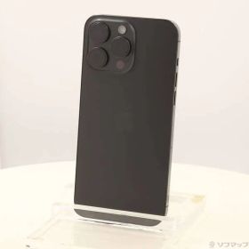 〔中古品〕 iPhone15 Pro Max 256GB ブラックチタニウム MU6P3J／A SIMフリー【276】