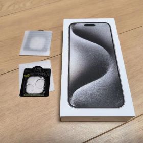 iPhone 15 Pro Max 1TB ホワイト 新品 167,000円 中古 | ネット最安値