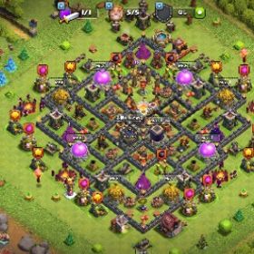 TH11 エメラルド5555個 労働者5人 | クラクラ(クラッシュオブクラン)のアカウントデータ、RMTの販売・買取一覧