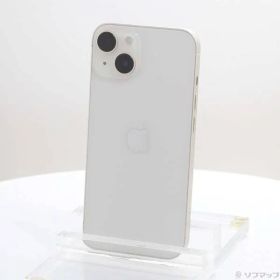 〔中古品〕 iPhone14 256GB スターライト MPW33J／A SIMフリー【276】