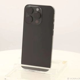 〔中古品〕 iPhone15 Pro 512GB ブラックチタニウム MTUH3J／A SIMフリー【269】