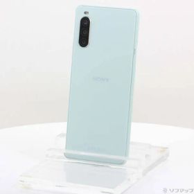 〔中古品〕 Xperia 10 II 64GB ミント SOV43 au【297】