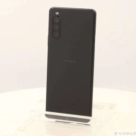 〔中古品〕 Xperia 10 II 64GB ブラック A001SO Y!mobile【344】