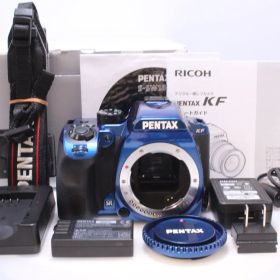 【7,290回】PENTAX KF ボディ クリスタルブルー 一眼レフカメラ
