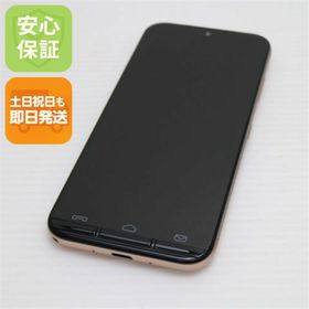 キョウセラ(京セラ)の新品同様 KY-51B あんしんスマホ ピンクゴールド M000(スマートフォン本体)