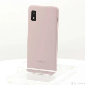 〔中古品〕 AQUOS wish3 64GB ピンク A302SH Y!mobile SIMフリー【368】