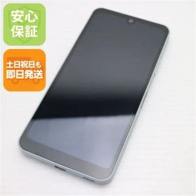 新品同様 SH-53D AQUOS wish3 グリーン DoCoMo スマホ SHARP 即日発送 土日祝発送OK 00000