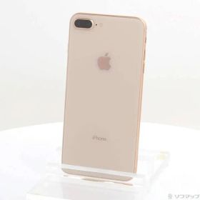 〔中古品〕 iPhone8 Plus 256GB ゴールド MQ9Q2J／A SIMフリー【295】