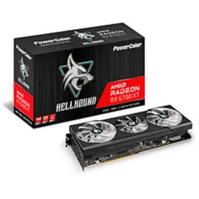 【中古】POWERCOLOR AXRX 6700XT 12GBD6-3DHL 【344-ud】