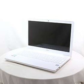 〔中古品〕 格安安心パソコン LIFEBOOK AH50／B3 FMVA50B3W2 プレミアムホワイト ［Core-i7-7700HQ (2.8GHz)／4GB／HDD1TB／15.6インチワイド／Windows10 Home(64ビット)］〔中古品〕 格安安心パソコン LIFEBOOK AH50／B3 FMVA50B3W2 プレミアムホワイト ［Core-i7-7700HQ (2.8GHz)／4GB／HDD1TB／15.6インチワイド／Windows10 Home(64ビット)］