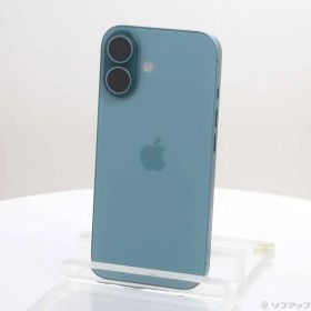 〔中古品〕 iPhone16 128GB ティール MYDV3J／A SIMフリー【276】