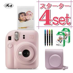 チェキ インスタントカメラ 富士フイルム instax mini12 ブロッサムピンク インスタックスミニ12 カメラ 誕生日 クリスマス プレゼント