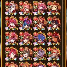 《値下げ》新コラボスタート☆6ガチャ限、ソウル99、コラボキャラ多数!!詳細あり⤵︎ ︎ | エレスト(エレメンタルストーリー)のアカウントデータ、RMTの販売・買取一覧