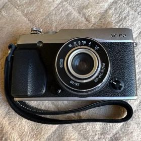 FUJIFILM X-E2 シルバー INDUSTAR-69 フジフイルム