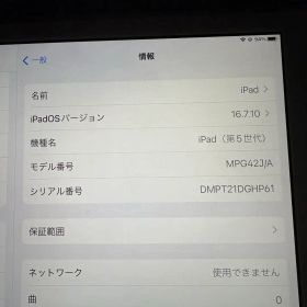 Apple iPad 第5世代 ゴールド