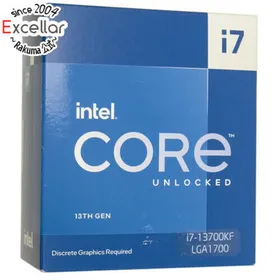 インテル Core i7 13700K BOX 新品¥57,222 中古¥25,000 | 新品・中古の