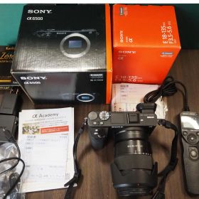 SONY α6500 ミラーレス一眼 本体 + E 18-135mm【おまけ付】