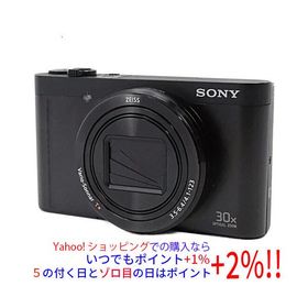 【中古】SONY製 Cyber-shot DSC-WX500 ブラック/1820万画素