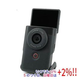 【中古】CANON製 Vlogカメラ PowerShot V10 ブラック 元箱あり