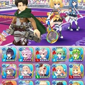 ジュエル6748 4・5×137 リヴァイ 守護オスクロル煌上花音 国枝詩穂 雪ノ下雪乃 | 白猫テニスのアカウントデータ、RMTの販売・買取一覧