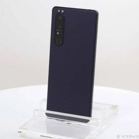〔中古品〕 Xperia 1 III 256GB フロストパープル SO-51B docomoロック解除SIMフリー【198】