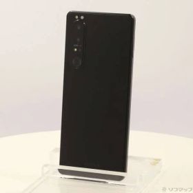 〔中古品〕 Xperia 1 III 256GB フロストブラック SOG03 auロック解除SIMフリー【276】