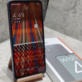 美品 AQUOS wish 4 SH-52E SIMフリー スマホ