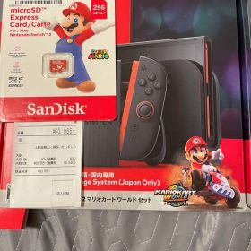Switch2本体 256GB microSDカード Marioデザイン