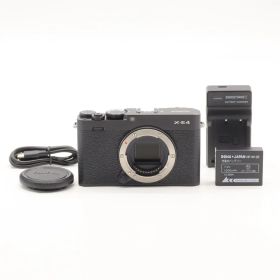 富士フイルム FUJIFILM ミラーレスデジタルカメラ X-E4 ボディ ブラック F X-E4-B
