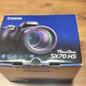 【展示品新品】Canon PowerShot SX70HS 本体 付属品あり完品